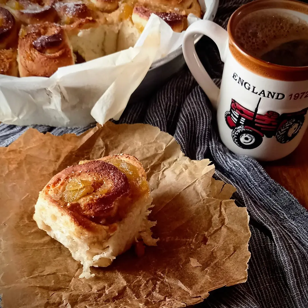 Μηλοπιτάκια cinnamon rolls