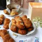 Νηστίσιμα κουλουράκια με πορτοκάλι και κανέλα